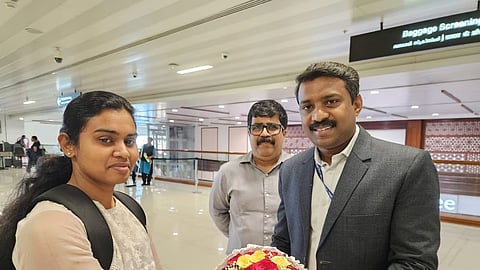 ತಾಯ್ನಾಡಿಗೆ ಮರಳಿದ ಆ್ಯನ್ ಟೆಸ್ಸಾ ಜೋಸೆಫ್