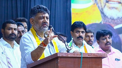 ಮೈಸೂರಿನಲ್ಲಿ ನಡೆದ ಒಕ್ಕಲಿಗರ ಸಭೆಯಲ್ಲಿ ಮಾತನಾಡಿದ ಡಿಸಿಎಂ ಡಿ ಕೆ ಶಿವಕುಮಾರ್