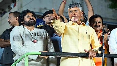 ಪವನ್ ಕಲ್ಯಾಣ್, ಚಂದ್ರಬಾಬು ನಾಯ್ಡು