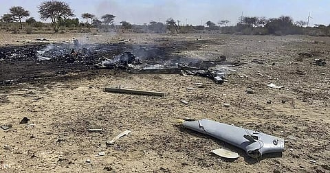 IAF aircraft crashes