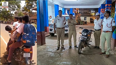 Case booked against the boy who rides bike