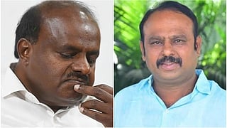HD kumaraswamy And kadaluru uday