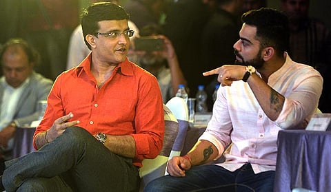 Virat Kohli-Sourav Ganguly