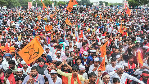 Panchamasali (Lingayat) community (File photo)