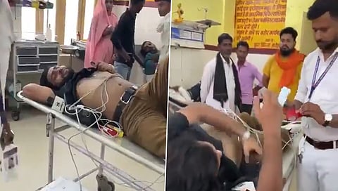 ಗಾಯಗೊಂಡ ಪತ್ರಕರ್ತ