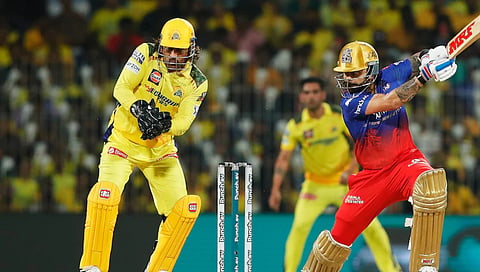 ಸಿಎಸ್ಕೆ vs ಆರ್ಸಿಬಿ ಪಂದ್ಯದಲ್ಲಿ ಎಂಸ್ ಧೋನಿ-ವಿರಾಟ್ ಕೊಹ್ಲಿ