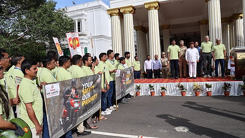 ರೈಡ್ ರೈಟ್, ಸ್ಟೇ ಬ್ರೈಟ್: ಗೇರ್ ಅಪ್ ಫಾರ್ ಲೈಫ್ ಬೈಕ್ ರ್ಯಾಲಿಗೆ ಚಾಲನೆ