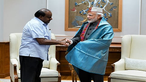 ಕುಮಾರಸ್ವಾಮಿ ಮತ್ತು ನರೇಂದ್ರ ಮೋದಿ