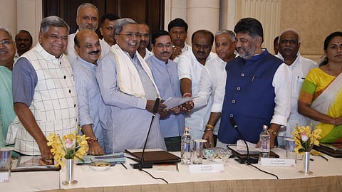 ಗುರುವಾರ ರಾಜ್ಯ ಸಂಸದರೊಂದಿಗೆ ನಡೆದ ಸಭೆಯಲ್ಲಿ ಸಿಎಂ ಸಿದ್ದರಾಮಯ್ಯ