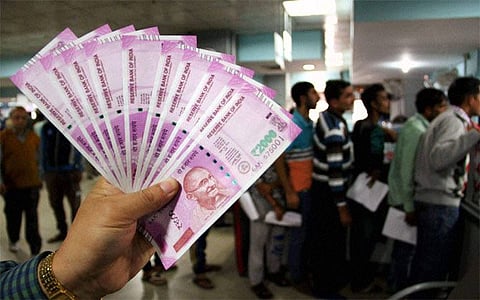 2000 rupees notes