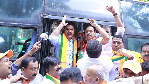 ಬಿಜೆಪಿ ಪ್ರತಿಭಟನೆ