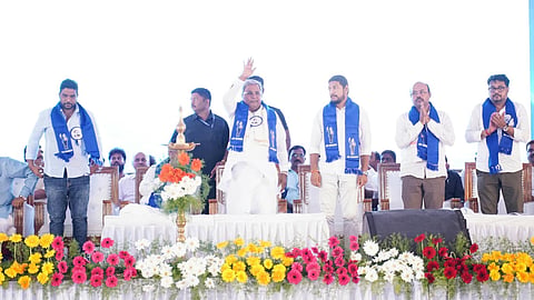 ನಂಜನಗೂಡಿನಲ್ಲಿ ದಲಿತ ಮತ್ತು ಸಾಮಾಜಿಕ ಹೋರಾಟಗಾರರು ಆಯೋಜಿಸಿದ್ದ ಡಾ.ಬಿ.ಆರ್.ಅಂಬೇಡ್ಕರ್ ಜಯಂತೋತ್ಸವ ಮತ್ತು "ನಮ್ಮ ನಡಿಗೆ ಸಂವಿಧಾನದ ಕಡೆಗೆ" ಅಭಿಯಾನ ಕಾರ್ಯಕ್ರಮದಲ್ಲಿ ಸಿಎಂ.