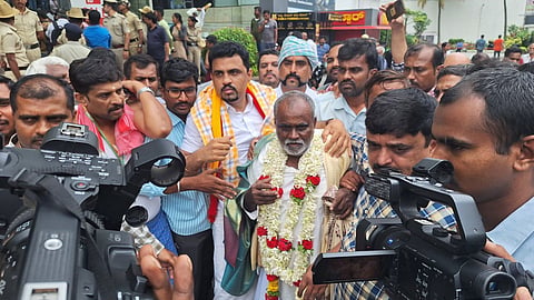 ರೈತ ಫಕೀರಪ್ಪನಿಗೆ ಸನ್ಮಾನ