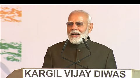 ಕಾರ್ಗಿಲ್ ವಿಜಯ ದಿನ ಕಾರ್ಯಕ್ರಮದಲ್ಲಿ ಮಾತನಾಡಿದ ಪ್ರಧಾನಿ ಮೋದಿ
