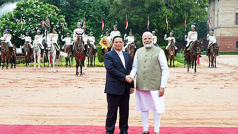 ಪ್ರಧಾನಿ ಮೋದಿ ಮತ್ತು ವಿಯೆಟ್ನಾಂ ಪ್ರಧಾನಿ ಚಿನ್ಹ್