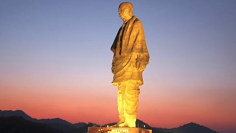 Statue of Unity in Kevadia in Gujarat