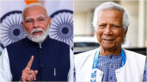 PM Narendra Modi-Muhammad Yunus
