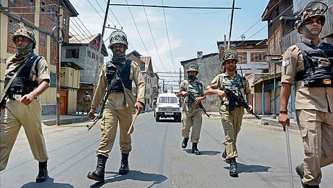 Representational image of CRPF personnel.