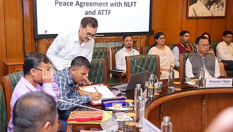 The Memorandum of Settlement signed between the Government of India, Government of Tripura, NLFT and ATTF