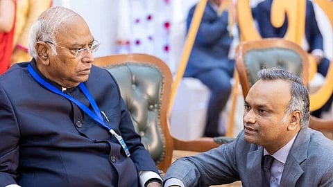 mallikarjun kharge and priyank kharge