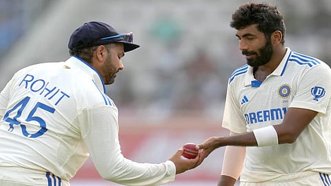 Rohit Sharma- jasprit bumrah (File pic)