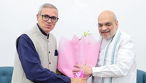 ಒಮರ್ ಅಬ್ದುಲ್ಲಾ - ಅಮಿತ್ ಶಾ ಭೇಟಿ