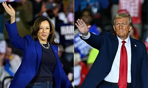 Kamala Harris, Donald Trump