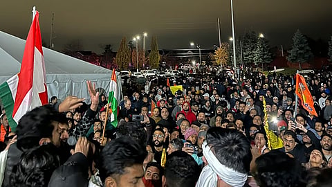 Protest in Brampton