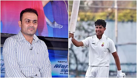 virender sehwag And His Son