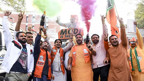 Bjp Worker Celebration