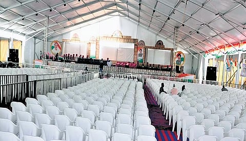 Congress show of strength in Hassan