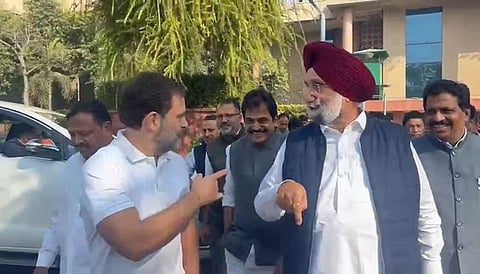 Rahul Gandhi asks Sukhjinder Randhawa