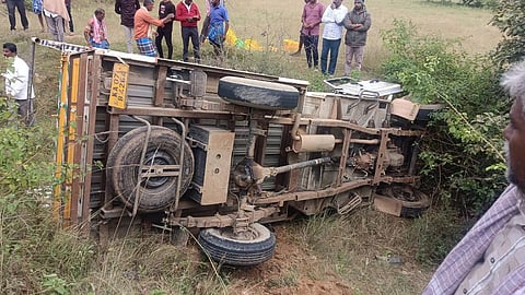 ಅಪಘಾತದ ದೃಶ್ಯ