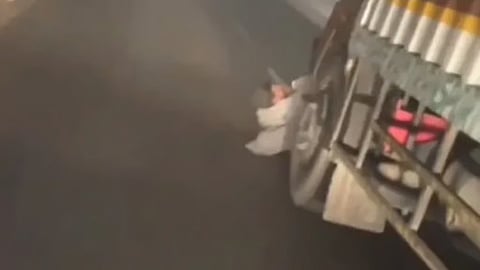 Track dragging youths