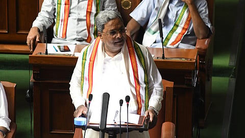 ಬಜೆಟ್ ಮಂಡನೆ ವೇಳೆ ಸಿಎಂ ಸಿದ್ದರಾಮಯ್ಯ