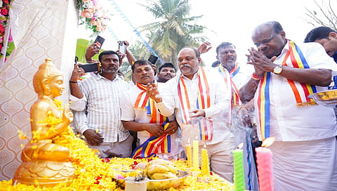 Union Minister HD Kumaraswamy