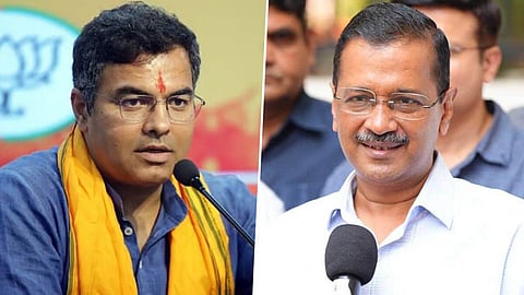 Parvesh Verma, Kejriwal