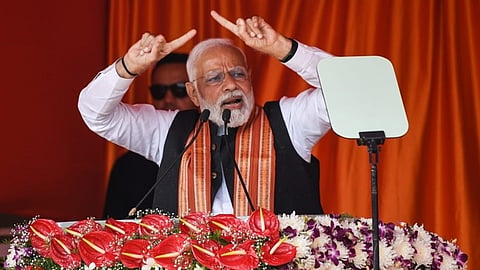 PM Modi Blasts AAP Govt