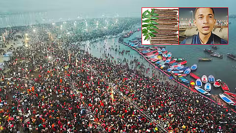 Neem Datoon Vendor Maha Kumbh 2025