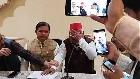 Faizabad MP Breaks Down