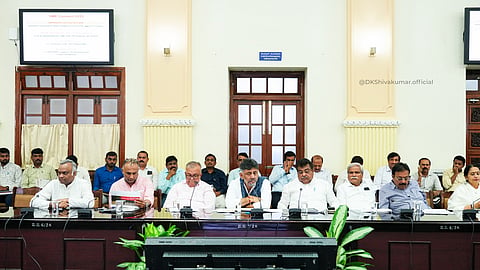 DK Shivakumar Meeting