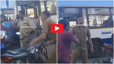 ಬೆಂಗಳೂರು: ರಸ್ತೆ ಮಧ್ಯೆ ಬಸ್ ನಿಲ್ಲಿಸಿ ಸಾರ್ವಜನಿಕರ ಜೊತೆ BMTC ಸಿಬ್ಬಂದಿ ಗೂಂಡಾವರ್ತನೆ, ವಿಡಿಯೋ ವೈರಲ್