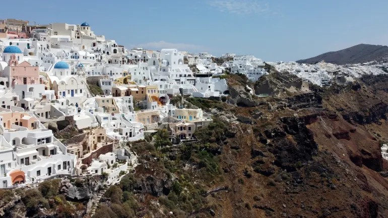 Greek holiday island