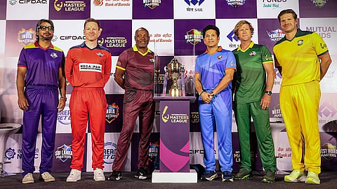 International Masters League 2025: ದಶಕಗಳ ನಂತರ ಮತ್ತೊಮ್ಮೆ ನೀಲಿ ಜೆರ್ಸಿಯಲ್ಲಿ ಸಚಿನ್, ಯುವರಾಜ್ ಸಿಂಗ್!