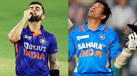 Virat kohli- Sachin Tendulkar