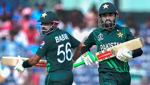 Babar Azam and Mohammad Rizwan