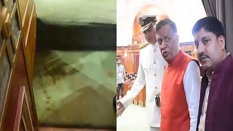 MLA Found Spitting Paan Masala Inside Uttar Pradesh Assembly