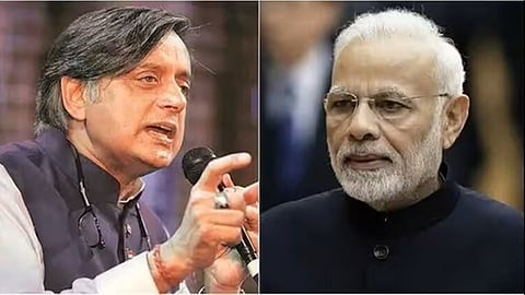 Shashi tharoor- Modi
