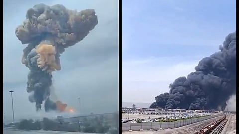 Massive Explosion At Iran's Most Advanced Port