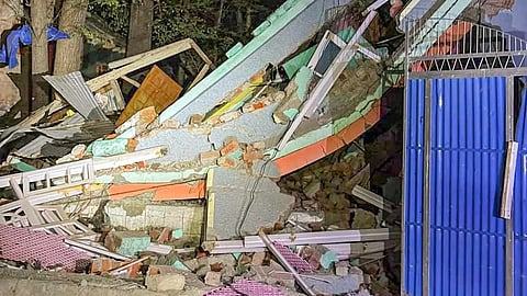 The house of a terrorist was destroyed in Shopian